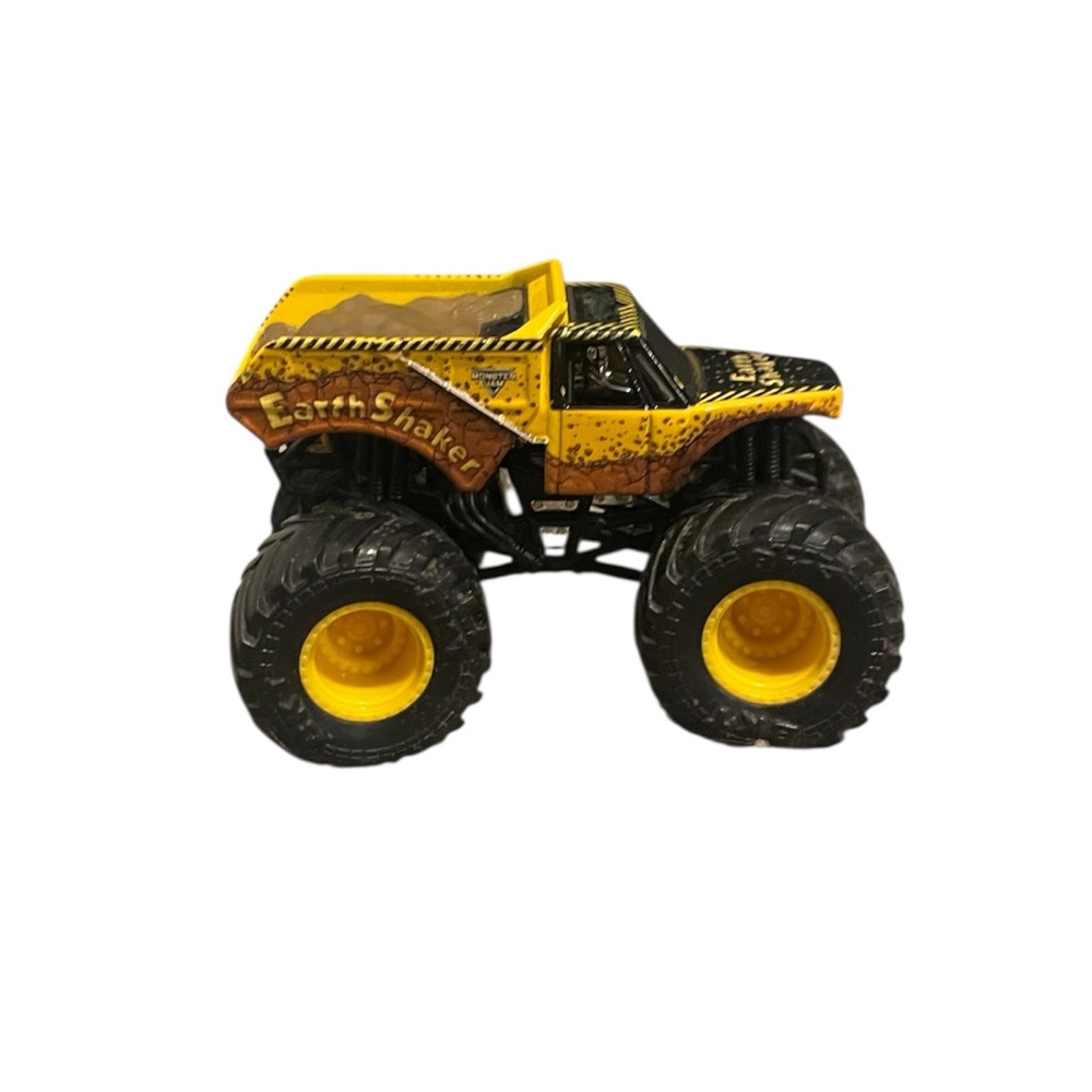 Yellow and Black Monster Truck Toy Earthshaker